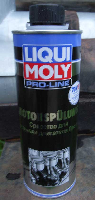Liqui Moly Motorspülung Test Engine Flush Test Тест очистки двигателя Test  czyszczenia silnika 