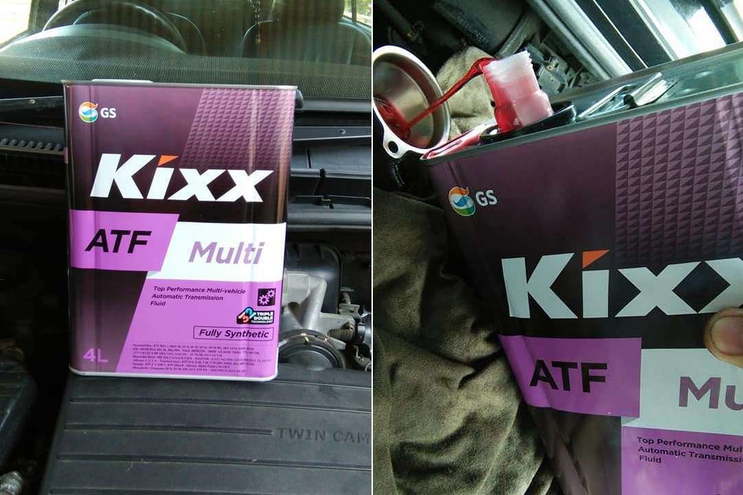 Атф цвет. Kixx ATF sp3. Kixx АТФ Multi 200л. Kixx ATF Hyundai. Kixx ATF Dexron III цвет.