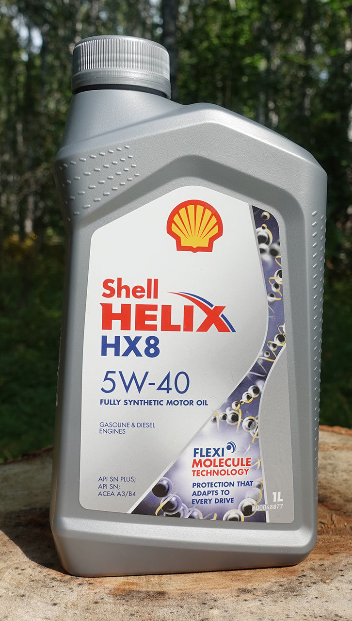 Shell Helix HX8 Synthetic 5W-40 (API SN Plus; A3/B3/B4; MB-229.3; VW .