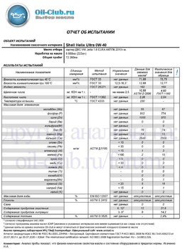 Shell Helix Ultra 0W-40 отработка на VW Jetta после 8660 км Dimmy (UOA BASE) копия.jpg