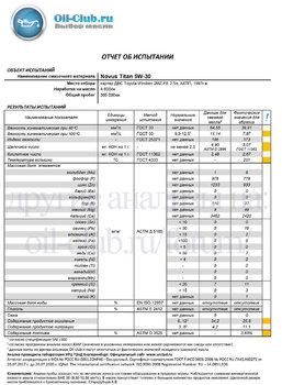 Novus Titan 5W-30 отработка на Toyota Windom после 4600км отработка JDMstyles1 (UOA BASE) копия.jpg