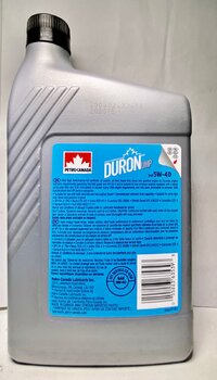 Petro-Canada Duron UHP 5W-40 API CK-4 photo1.jpg