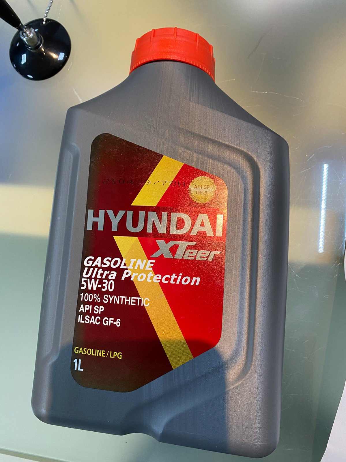 Hyundai Xteer Gasoline Ultra Protection 5W-30 API SP свежее .