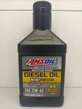 Amsoil Signature Series Max-Duty Synthetic Diesel Oil 15W-40 photo1.jpg