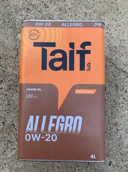 Taif Allegro 0W-20 API SP photo1.jpeg
