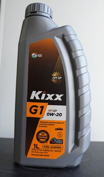 Kixx G1 0W-20 API SP photo1.JPG