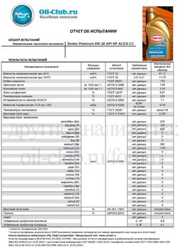 Sintec Premium 0W-30 API SP ACEA С3 (VOA BASE) копия.jpg