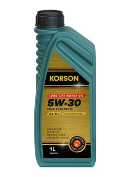 Korson Full Synthetic 5W-30 A3-B4 photo.jpg