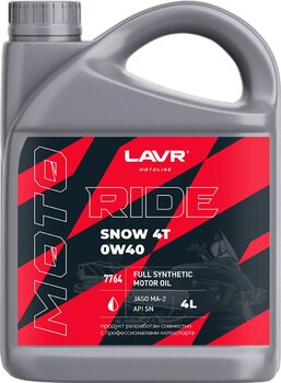 Lavr Moto Ride Snow 4T 0W40 photo.jpg