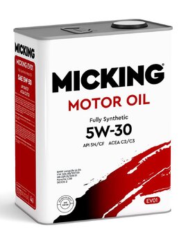 Micking Motor Oil Evo1 5W-30 API SN photo.jpg