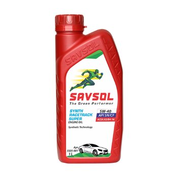 SAVSOL Synth Racetrack Super 5W-40_1L front.jpg