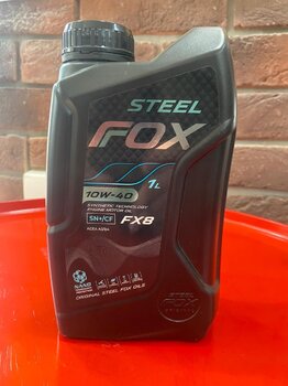 Steel FOX FX8 10W-40 SN Plus photo1.jpeg