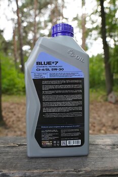 S-Oil Seven Blue #7 5W-30 API CI-4 photo2.JPG