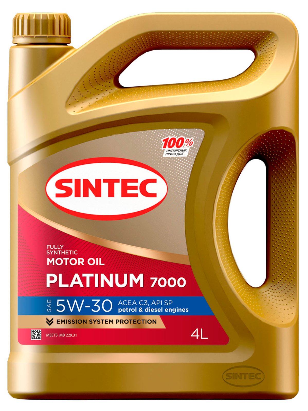Sintec Platinum 7000 5W-30 C3 (API SP, ACEA C2/C3) - Sintec - Форум oil .
