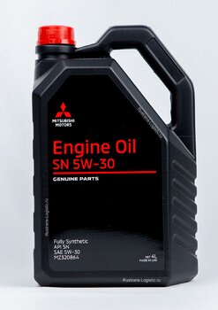 Mitsubish Engine Oil SN 5W-30 API SN photo1.jpg