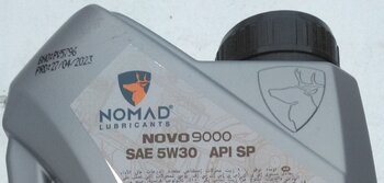 Nomand Novo 9000 5W30 API SP photo3.jpg