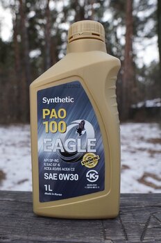Eagle PAO-100 Synthetic 0W-30 API SP 1.JPG
