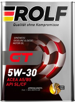 Rolf GT SAE 5W-30 ACEA A-B5 API SL-CF 4л.jpg