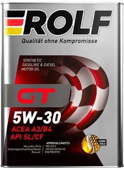 Rolf GT SAE 5W-30 ACEA A3 B4 API SL CF 4л.jpg